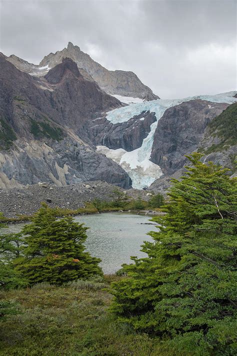 Glacier In Torres Del Paine National Photograph by Max Seigal | Pixels