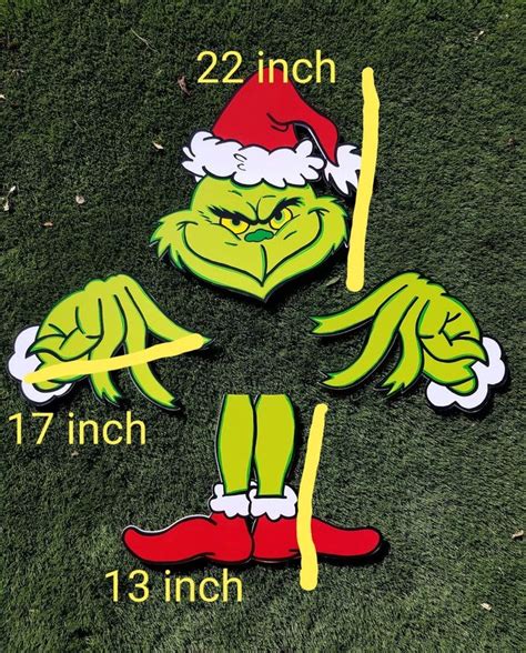 Grinch Christmas Tree Tree Topper Prop - Etsy | Grinch christmas tree ...