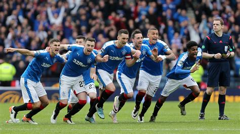 Rangers beat­ Celtic in thrilling Scottish Cup semi-final shoot-out ...