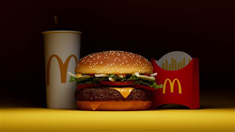 McDonald's Quarter Pounder Deluxe on Behance