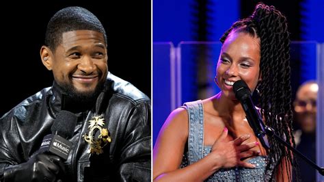 Usher May Be Joined By Alicia Keys At Super Bowl Halftime Show