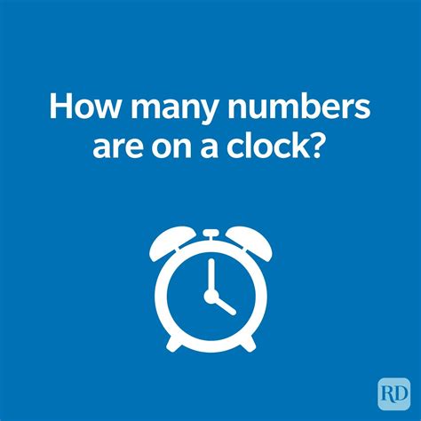 Answer to the Viral "How Many Numbers Are on a Clock?" Riddle