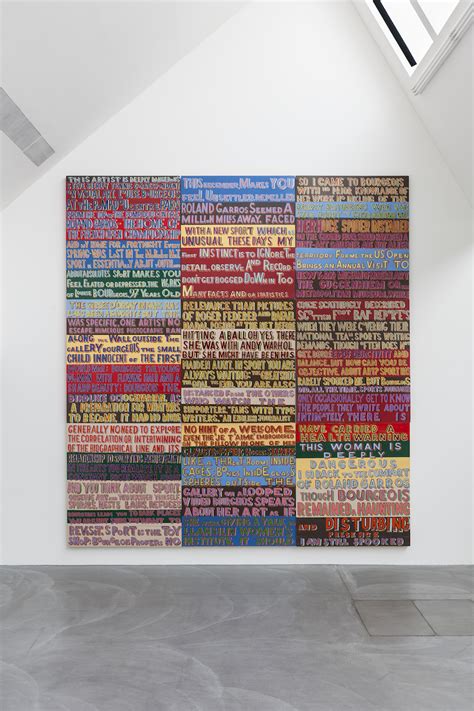 Bob & Roberta Smith, This artist is deeply dangerous, 2009, Signwriting enamel on found ...