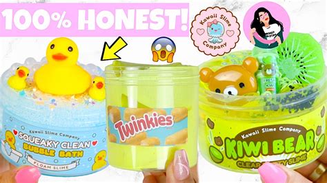 100% HONEST Famous Slime Shop Review! (Kawaii Slime Company + Slime by ...