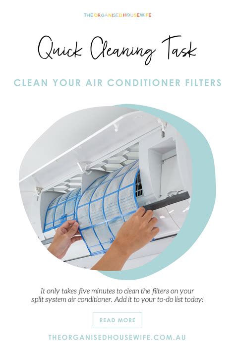 How to Clean Air Conditioner Filters - The Organised Housewife