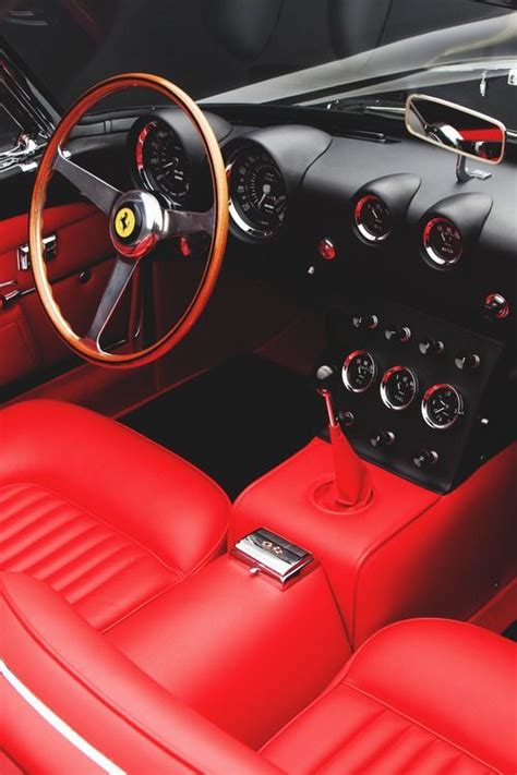 Ferrari interiors are always beautiful! Timeless!