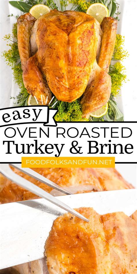 Simple Brine For Turkey • Food Folks and Fun