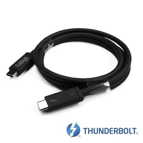 CalDigit Thunderbolt™ 3 Cable, 40Gbps, 0.7m | Thunderbolt Technology ...