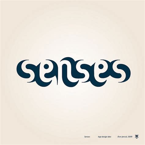 senses / logo idea | Typography inspiration, Typography, Identity ...