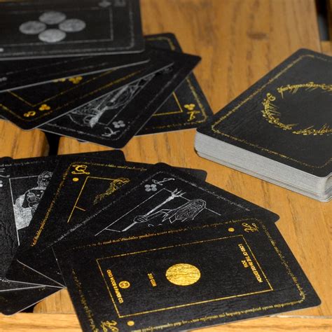 Lord of the Rings EDITION Playing Cards - Etsy