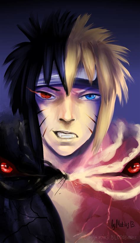 Menma vs Naruto by MatiasBloodbones on DeviantArt