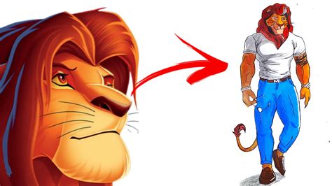 How To Draw Lion King Characters