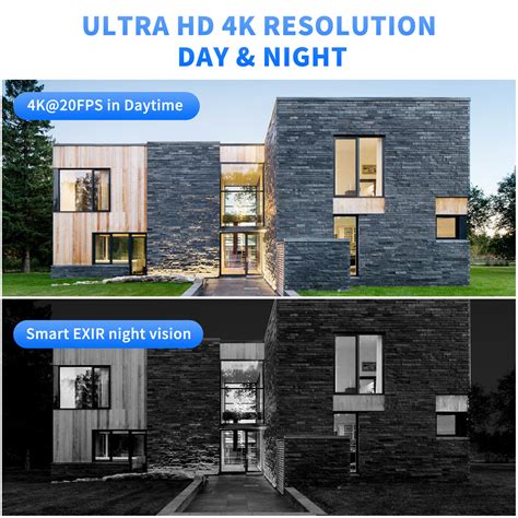 4K Outdoor Bullet Camera | HD PoE Surveillance | VIKYLIN