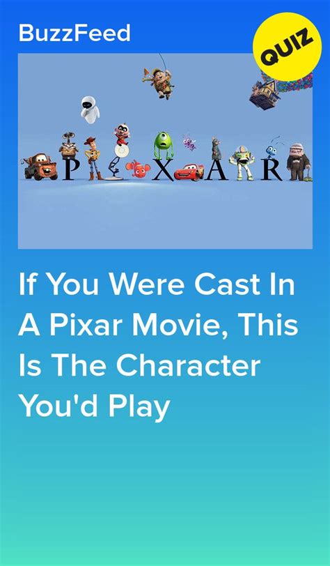 This Food Quiz Knows Which Pixar Character Matches Your Personality | Quizzes for fun, Movie ...