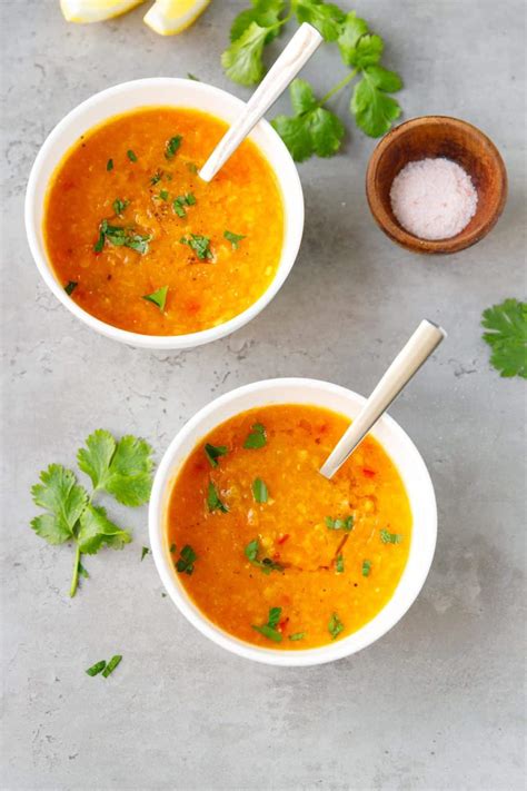 Instant Pot Red Lentil Soup - Cooking LSL