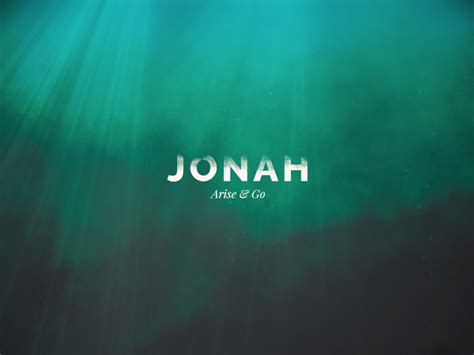 Jonah Sermon Series Graphic by Zachery Lewis for Leapwise on Dribbble