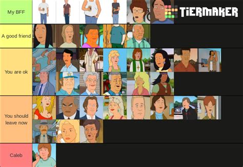 King Of The Hill Characters Tier List (Community Rankings) - TierMaker