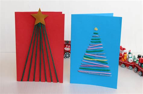 Mardefiesta: Tarjetas de Navidad hechas con lana