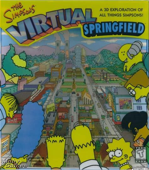 THE SIMPSONS VIRTUAL SPRINGFIELD +1Clk Windows 11 10 8 7 Vista XP Inst – Allvideo Classic Games