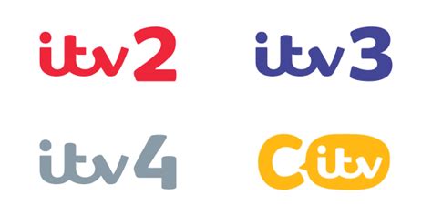 The Branding Source: New look: ITV2, ITV3, ITV4 and CITV Sub Brands ...