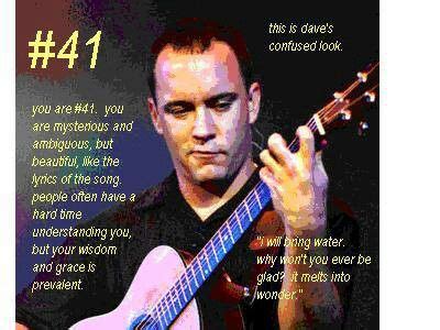 #41~ Dave Matthews Band | Dave matthews, Dave matthews band, Songs