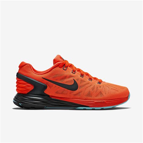 Nike Womens LunarGlide 6 Running Shoes - Bright Crimson/Black ...