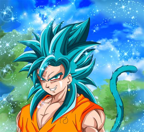 Goku SSGSS and Goku SSJ4 fusion by Majingokuable on DeviantArt