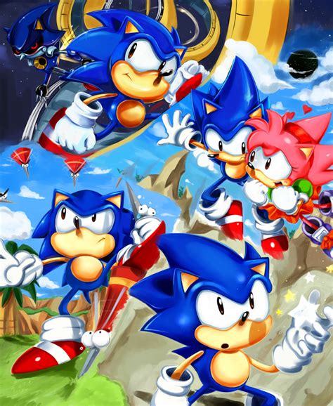 Sonic CD: ending by missyuna on DeviantArt