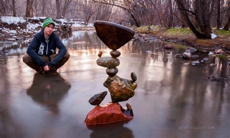 Amazing Rock Balancing, Stone Stacking Art by Michael Grab - Strange Sounds