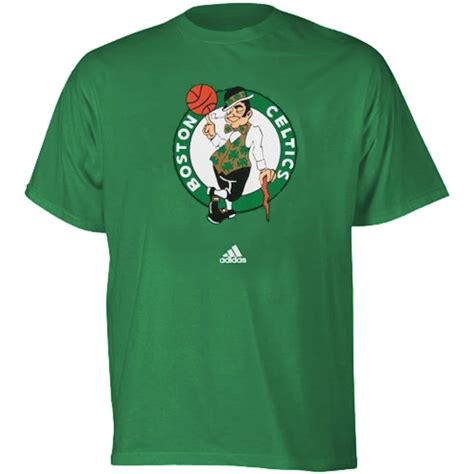 adidas Boston Celtics Green Primary Logo T-shirt