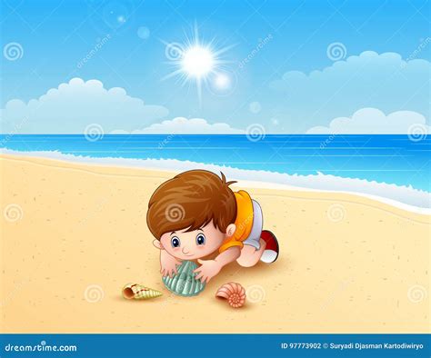 Sea Shells Cartoon Vector | CartoonDealer.com #85798227