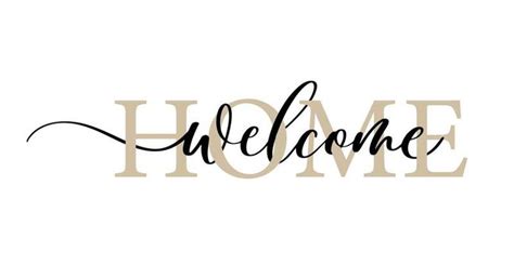 Welcome Home Vector Art, Icons, and Graphics for Free Download