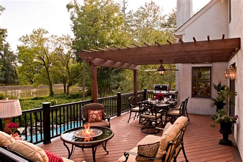 Deck With Pergola Decorating Ideas | Shelly Lighting