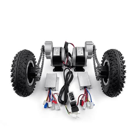 Buy Dual Drive Electric Cart Conversion Kit Easy Carry 200kg 8 Inch ...