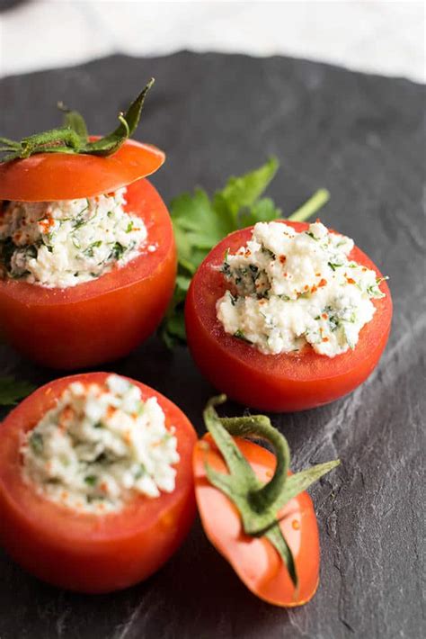 Cheese Stuffed Tomatoes - Give Recipe