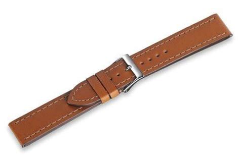 Genuine Swiss Army Brown Leather Strap For Infantry Vintage Auto ...