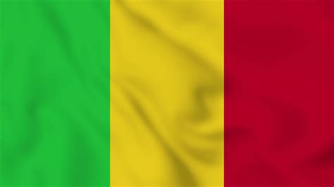 Mali Flag Stock Video Footage for Free Download