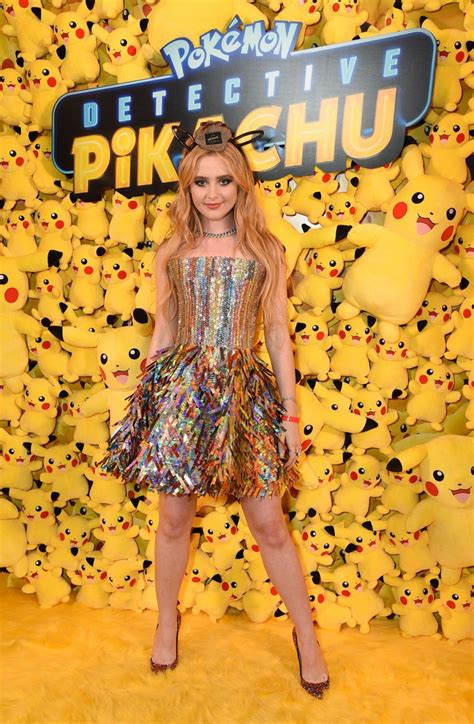 Kathryn Newton - "Pokémon Detective Pikachu" Press Tour in Los Angeles ...