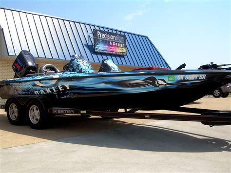 Bass Boat Wraps | Precision Sign & Design