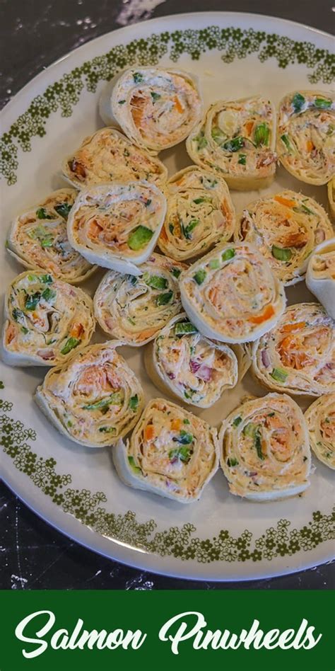 Salmon Pinwheels (using smoked salmon) | Hilda's Kitchen Blog