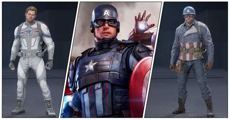 Marvel's Avengers: The 10 Best Captain America Outfits In The Game, Ranked