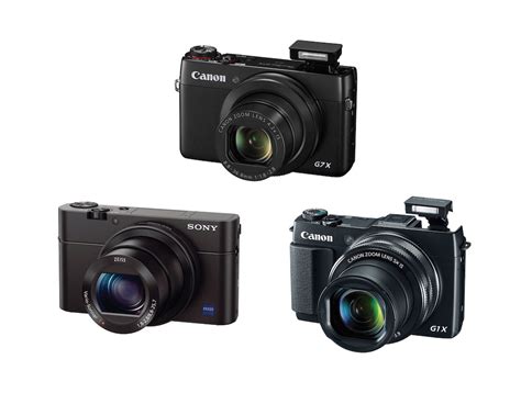 Canon PowerShot G7 X vs Sony RX100 III vs G1 X Mark II Specifications ...