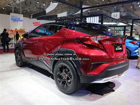 Spied in India, Toyota C-HR TRD showcased at the GIIAS 2018