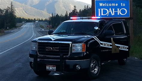 IDAHO STATE POLICE " YOU NEVER KNOW IN IDAHO " | Police cars, State ...