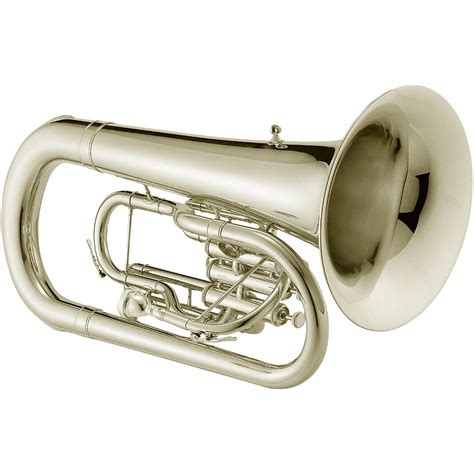 Jupiter JEP1000M Qualifier Series Convertible Marching Euphonium Silver ...