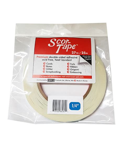 SCOR-TAPE 1/4" WIDE