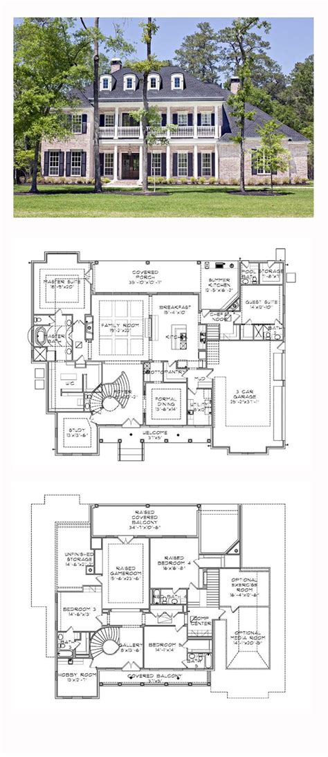 Antebellum Plantation Floor Plans - floorplans.click