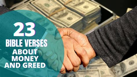 23 Powerful Bible Verses About Money And Greed - Bible Verses