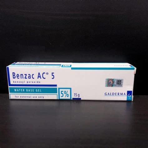 Benzoyl Peroxide 5 % Cream 15g