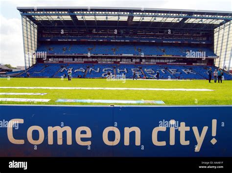 Maine Road Stadium Manchester Stock Photos & Maine Road Stadium ...